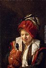 Kannekijker - A Youth With A Jug by Judith Leyster